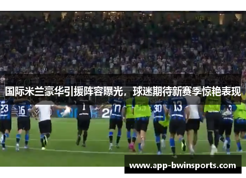 国际米兰豪华引援阵容曝光，球迷期待新赛季惊艳表现